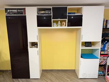 Mobile a ponte per soggiorno e salotto