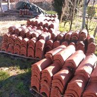 Coppi antichizzati e sottocoppo per tetto