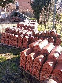 Coppi antichizzati e sottocoppo per tetto