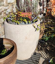 Grande vaso in coccio diametro 60 cm