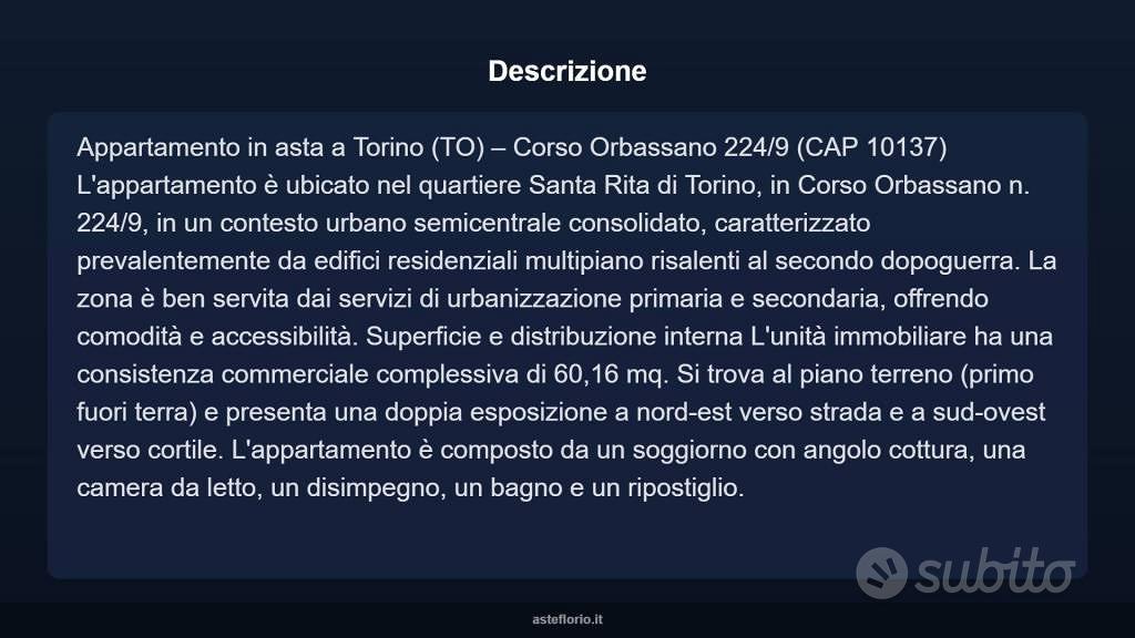 Appartamento – Torino, Mirafiori Nord, Circoscrizione 2 - Vista 4