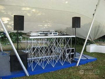 Service Audio/Luci/Video Palchi DJ Fonici Musicist