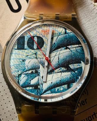 Swatch Gent Mark GM106 1991 vintage mai indossato