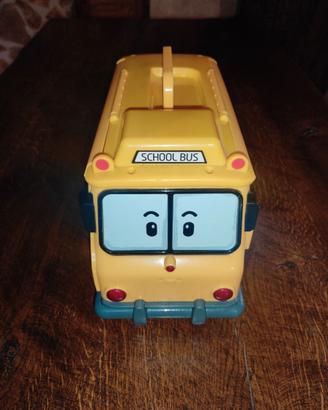 "SCHOOL BUS" ROBOCAR POLI