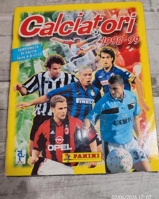 album calciatori panini 98-99 incompleto