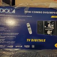 Mini combo DVD e TV Digitale 