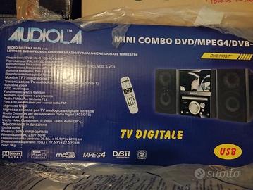 Mini combo DVD e TV Digitale 