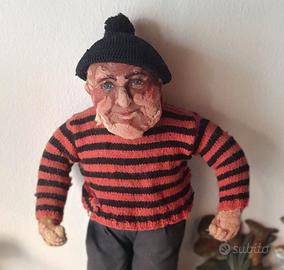 Solo per  collezionisti  bambola "Il pescatore"