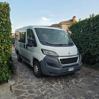 Furgone autovettura 9 posti peugeot boxer 2015 160