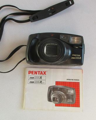 Pentax zoom 105-r con libretto d'istruzioni