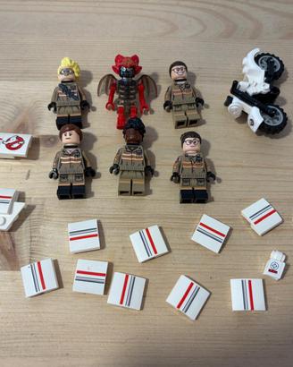 Minifigures e parti set Lego Ecto-1 & 2 75828 Ghos