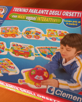 Gioco Trenino parlante degli orsetti