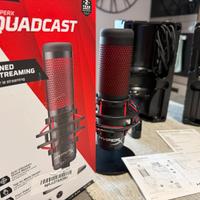 Microfono streaming HyperX Quadcast