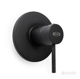 Jacuzzi Miscelatore doccia incasso nero, Nero seta