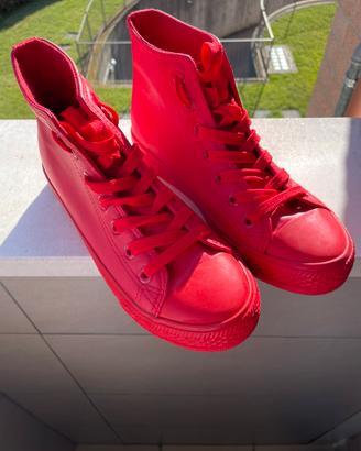 Scarpe Alte da Ginnastica - Rosse