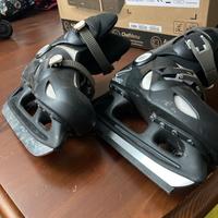 Pattini da ghiaccio bambino ragazzo