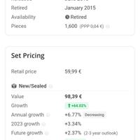 Lego 10664 - kit 1600 pezzi, nuovo - 40 %
