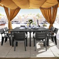 Set tavolo allungabile + 6 poltrone