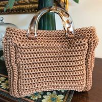 borsa all' uncinetto 