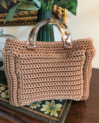 borsa all' uncinetto 