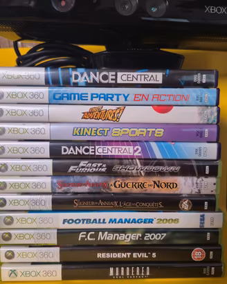 Giochi XBOX 360 + Kinect