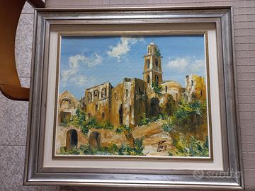 quadro olio su tela Peter Van Wel