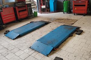 Ponte sollevatore a forbice auto