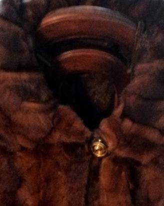 cappotto di pelliccia di visone