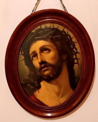Quadro Ecce Homo Cristo con Corona di Spine