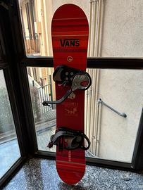 Snowboard 151 cm compreso di custodia