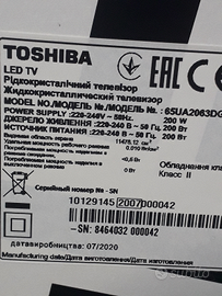 Toschiba 64ua2063 ricambi