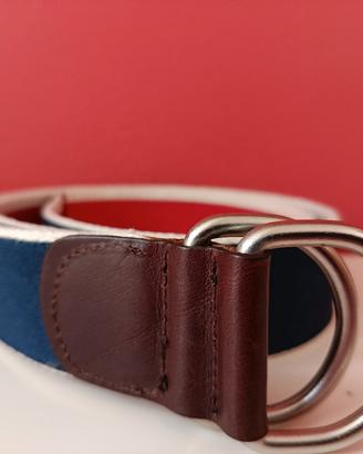 Cintura Tommy Hilfiger originale stile Preppy/Naut