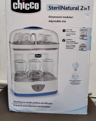 Sterilizzatore Chicco Sterilnatural 2 in 1