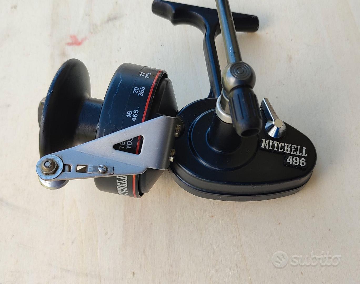 ANCIEN GROS MOULINET MITCHELL MODELE 496 BIEN CONNU DES SPECIALISTES AVEC BOBINE