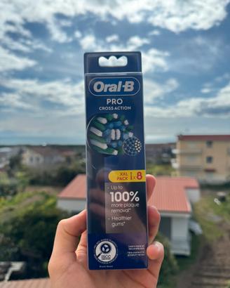 Testine Oral-B Cross Action nere originali xxl