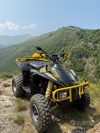 Quad Polaris Scrambler 500e 4x4