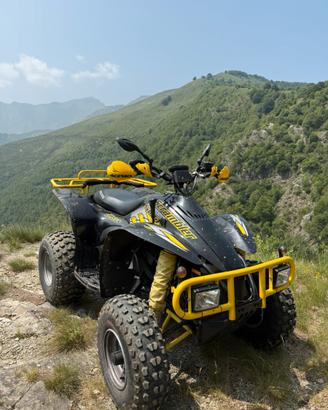 Quad Polaris Scrambler 500e 4x4