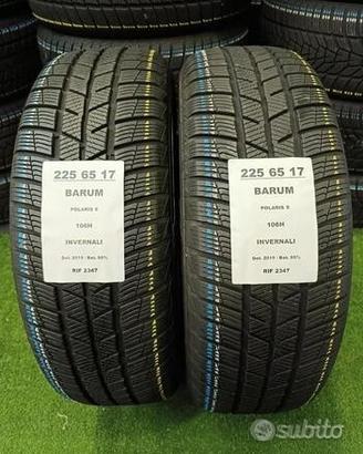 2 gomme 225 65 17 BARUM INV RIF2347