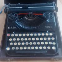 macchina da scrivere S.I.M mod.6