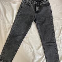 Pantaloni jeans grigi taglia S donna