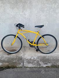 Bicicletta con cambio da sistemare