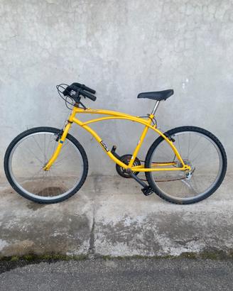 Bicicletta con cambio da sistemare
