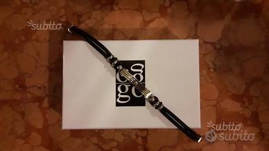 Bracciale GoGo in acciaio anallergico e caucciù