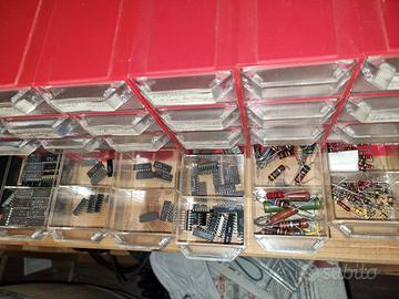 cassettine ricambi elettronica , radio 