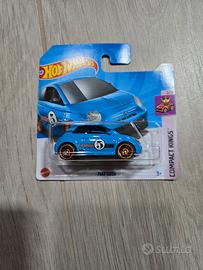 Hot Wheels Fiat 500e.

