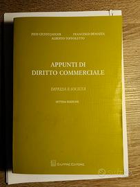 Appunti di diritto commerciale 7* edizione
