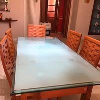 Tavlo e 6 sedie Calligaris