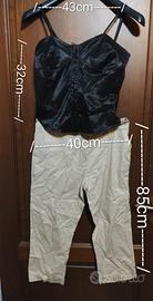 Completo Donna Elegante Due Pezzi Made in Italy Co