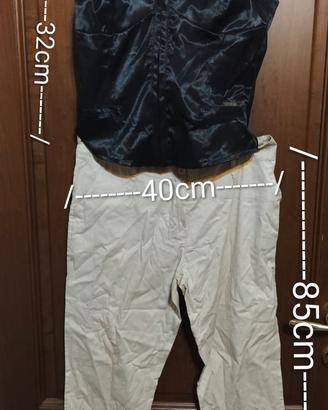 Completo Donna Elegante Due Pezzi Made in Italy Co