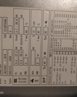 Ricambi Caldaia Unical